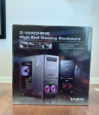 ZALMAN Z-MACHINE GT1000-T Titanium Aluminum ATX Mid Tower - ZMachine GT-1000 picture