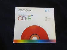 Memorex CD-R Brand New. 5 pack 52x 700 MB 80 Minutes picture