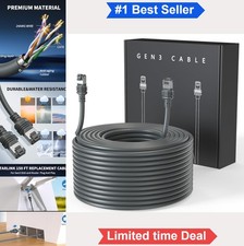 150FT Replacement Cable for Standard Gen 3 Gen 4 4X V4 V5 24AWG Waterproof picture