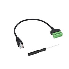 SinLoon Ethernet RJ45 Male Plug to 8 Pin Screw Terminal Block Connector for C... picture
