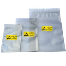 Anti Static Bags,ESD Bags,100pcs Mixed Sizes Antistatic Resealable Bag for 3.... picture