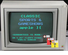 Apple II SPORTS  Games on Floppy Disks: Retro Software Public Domain 🍎➕🍏 picture