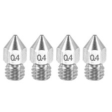 MK8 Nozzles 0.4mm 3D Printer Extruder Nozzle for 3mm Filament Pack of 4 picture