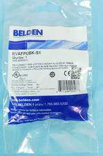 Belden RVAFPUBK-S1 REVConnect Cat6a 10GX UTP Field Mount Plug, Black picture