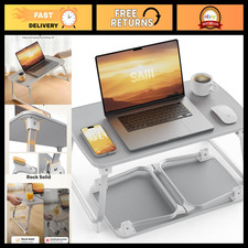 Adjustable Laptop Bed Tray Table, U-Shaped Lap Desk for Stability & Comfort picture