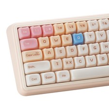 Jelly Jade Keycaps Translucent Cute Cat Custom 148 Keys Set Mechanical Pink picture