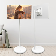 24-INCH PORTABLE SMART TV MONITOR Rolling Stand Touchscreen Android Television picture