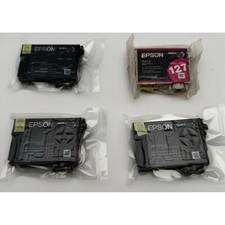 Epson DURABrite Ultra Ink Cartridges Mixed Lot 288 Black Cyan Yellow 127 Magenta picture
