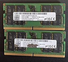 Micron 64GB Kit 2x32GB DDR5 PC5-4800B SODIMM RAM  Memory picture