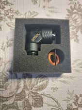 Alphacool 17230 Eiszapfen 13/10mm Compression Fitting 90° rotatable G1/4 black  picture
