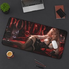 Chainsaw Man Power Mouse Pad, Extended Gaming Desk Mat, XXL Anime Pad picture