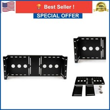 StarTech.com 4U VESA LCD Monitor Rack Mount Bracket 19in TAA RKLCDBK picture