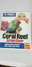 Coral Reef Screen Saver PC BIG Box 1995 Expert Software Win95/3.1 picture