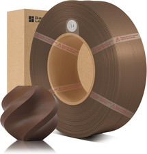 Bamboo PLA Basic 3D Printer Filament Refill Coco Brown 10802 picture