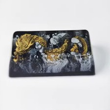Handmade Key Cap For Mechanical Dragon Pattern Resin Artisan Keycaps picture