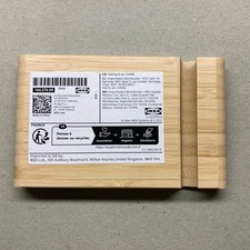 IKEA Bamboo Wood Desk Stands Mobile Phone Tablet iPhone iPad (2 Per Order) picture