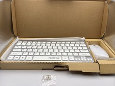 FeniFox Wireless Keyboard Mouse Combo USB Receiver 2.4GHz Slim Quiet picture