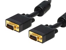 Super VGA M/M Cable - 15 Feet With Ferrites For In-Wall Installation | CL2 Rated picture