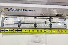 Cable Matters 2U Networking Rackmount 48 port Cat6 Patch Panel 110 Type (NWB) picture