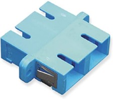 ICC SC Duplex Fiber Optic Adapter with Metal Sleeve picture