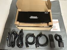 TESmart HKS0402A1U Black HDMI Ports 4K 60Hz 4 Dual Monitor KVM 2 Port Switch picture