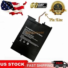 7Pin 5Line 7.6V 5000mAh/38Wh NV-3178185-2S Li-Polymer battery For  Digma EVE 15  picture
