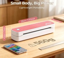 NETUM Portable Bluetooth A4 Inkless Photo Label Receipt Invoice Thermal Printer picture