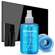 TV Screen Cleaner, Non-Drip Touchscreen Spray with Wiper for CD Disc Laptop Phon picture