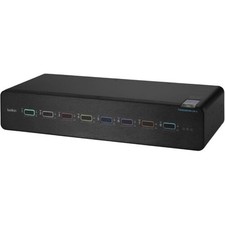 BELKIN | UNIVERSAL 8 PORT DUAL HEAD KVM SWITCH | F1DN208KVM-UN-4 | W/CAC PP4.0 picture