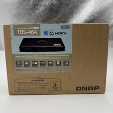 QNAP TBS-464-8G-US 4 Bay M.2 NVMe SSD NASbook Intel Celeron (FOR PARTS/REPAIR) picture