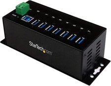 StarTech.com ST7300USBME 7-port industrial USB 3.0 hub Wall mount compatible picture