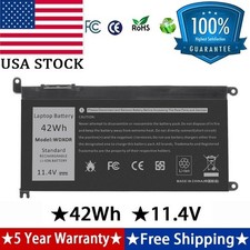 4-Cell Battery For Dell Inspiron 7572 7580 T2JX4 3CRH3 FC92N CYMGM WDXOR FW8KR picture