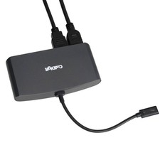 CalDigit Thunderbolt USB-C 3 Mini Dock Dual 4K Display Adapter Aluminum Mac PC picture