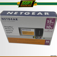 NETGEAR WN511B RangeMax Wireless-N PCMCIA Laptop Adapter New Sealed WN511B picture