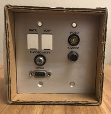 Panel Crafters Wall Plate (F-Video MATV, SVGA, Video, S-Video) picture