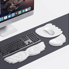 Angel Wing Wrist Rest Ergonomic Memory Foam for Keyboard picture