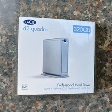 LaCie 301108U d2 HD Quadra 7200RPM 8MB 320GB eSATA F800/400 External Hard Drive picture