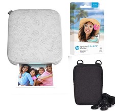 Hp Sprocket 3X4 Instant Photo Printer Bluetooth Waterproof Zink Paper picture