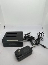 RSHTECH USB 3.0 Dual Bay Hard Drive Docking Station for 2.5/3.5 SATA HDD SSD picture