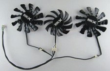 75mm + 85mm Sapphire AMD TOXIC R9 270X Tri-X R9 280X Triple Fan Replacement picture