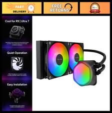 240mm AIO Liquid CPU Cooler with ARGB Lighting - High Performance Cooling Soluti picture