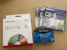 Memorex and Sony Lot, All New In Original Packaging Sealed DVD+Rdl, CD-R 700mb picture