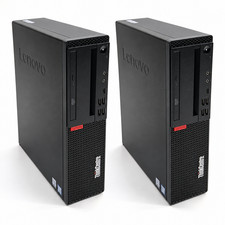 Lot of 2 Lenovo thinkCentre M720s SSF 256 SSD, Intel i5-9400, 16GB RAM Win 11 picture