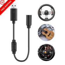 Usb Breakaway Cable Xbox 360 USB Adapter Replacement for Rocksmith Real Black picture