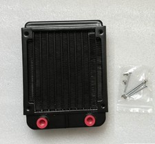 1Pc 120mm 10 Tubes G1/4 Aluminum Computer Water Cooling Cooler Radiator Heatsink picture