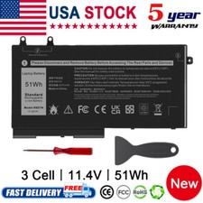 1V1XF 51Wh Battery Replacement for DELL Precision 3540 3550 Latitude 5400 R8D7N picture
