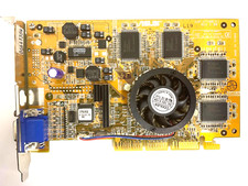 VINTAGE ASUS AGP-V7700 (D) PURE NVIDIA GEFORCE2 GTS 32M VGA CARD VGA ONLY MXB151 picture