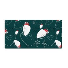 Decoration Mouse Pad Desk Mat for Home Office Strawberry Green 90x45 picture