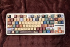 Brand New AULA F87 Mechanical Keyboard – Harry Potter Themed Keycap Set picture