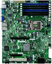 MOTHERBOARDS SUPERMICRO X8SIE-F LGA1156 DDR3 6xSATA PCI-E 1x FDD ATX 24 PIN picture